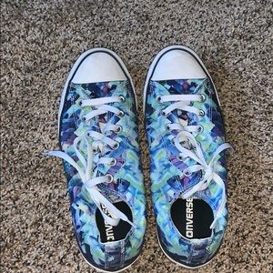 Pastel colored converse